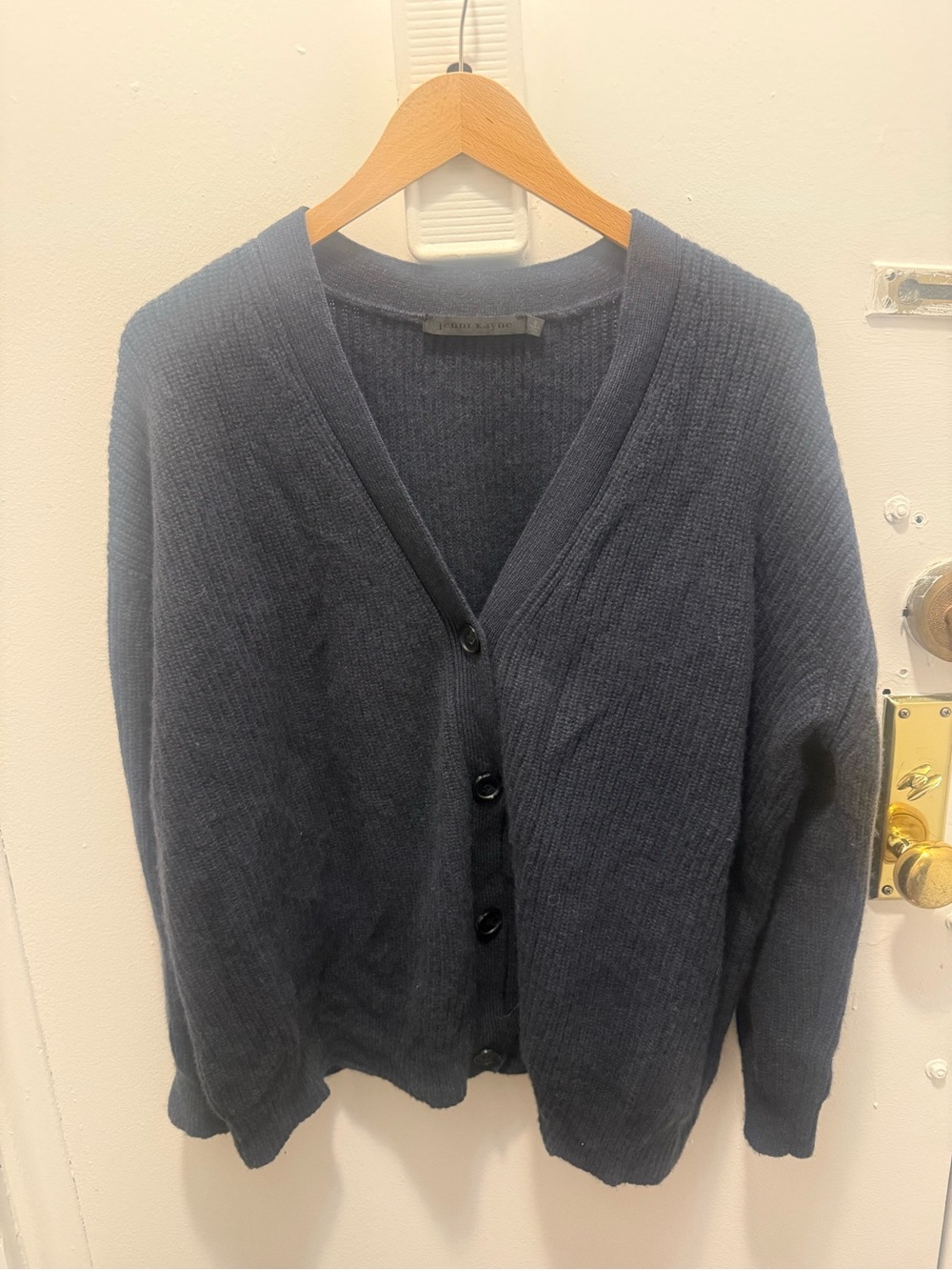 Jenni Kayne Cashmere Cocoon Cardigan in Navy!